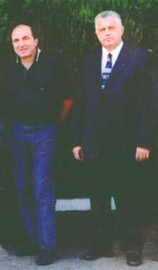 Грач и Березовский в 2000 году на своместном отдыхе